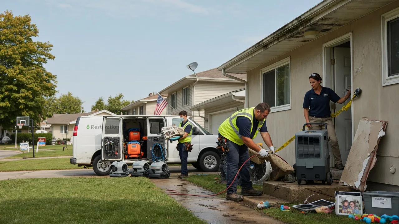 Water Damage Restoration in Fostoria, MI near me